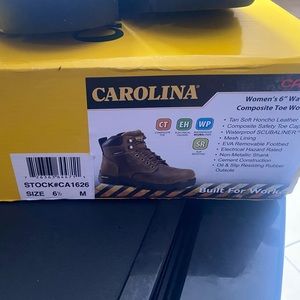 Women’s 6” Waterproof Composite Toe Work Boot. Carolina work boot